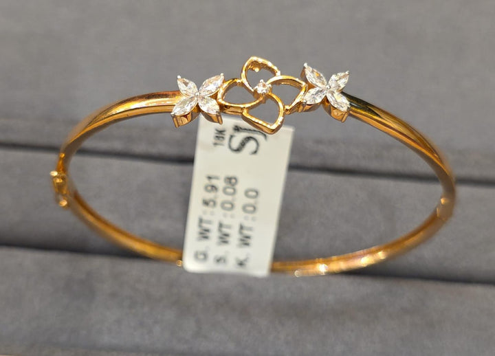 Floral Embrace Bangle